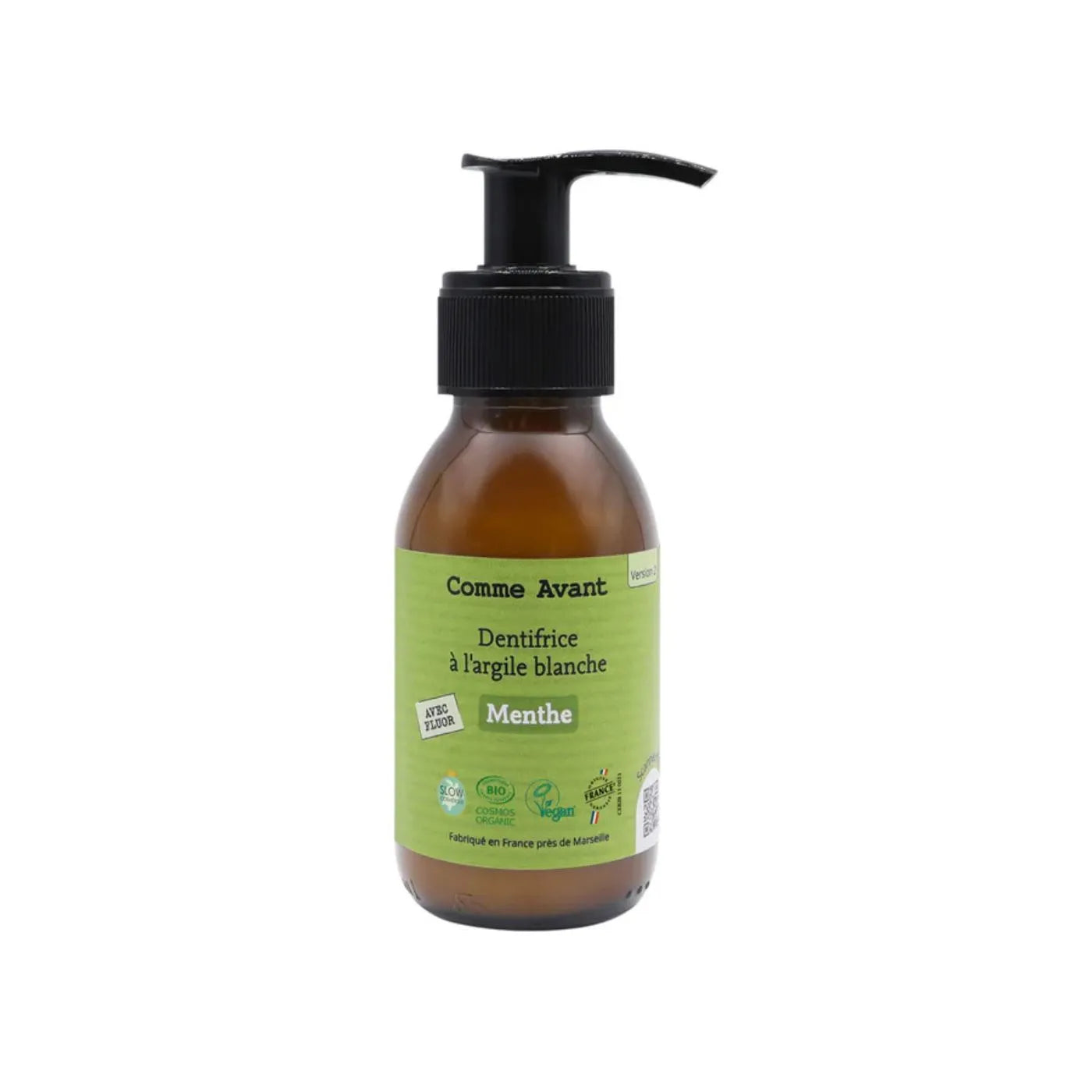 Dentifrice Menthe – Version 2 - Comme Avant - Cap-Nature