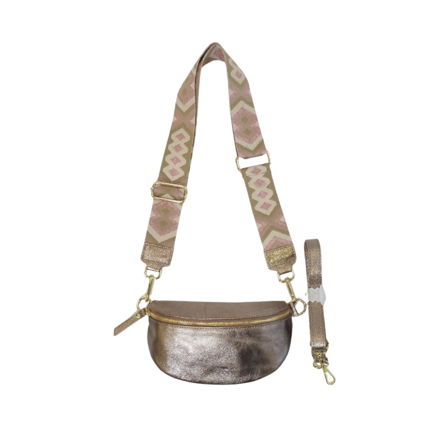 Sac banane en cuir irisé - Petite taille - Cap-Nature