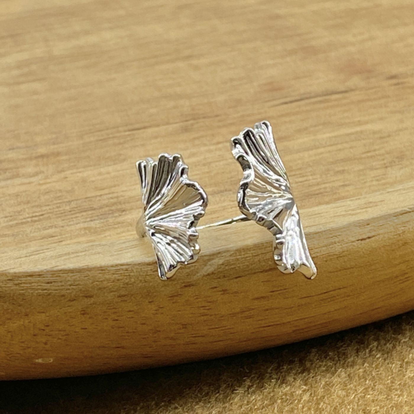 Bague en Acier Inoxydable Couleur Argent - Cap-Nature