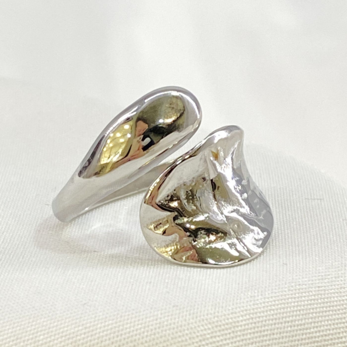 Bague en Acier Inoxydable Couleur Argent - Cap-Nature