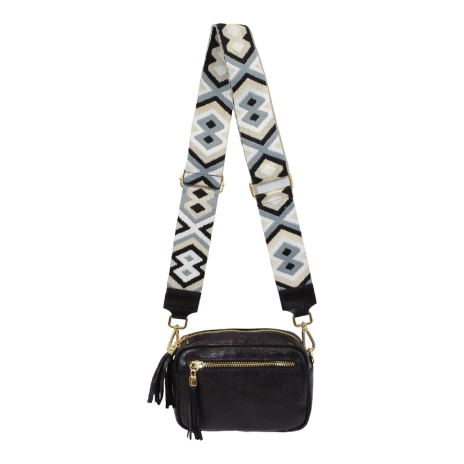 Sac en Bandoulière en Cuir Irisé