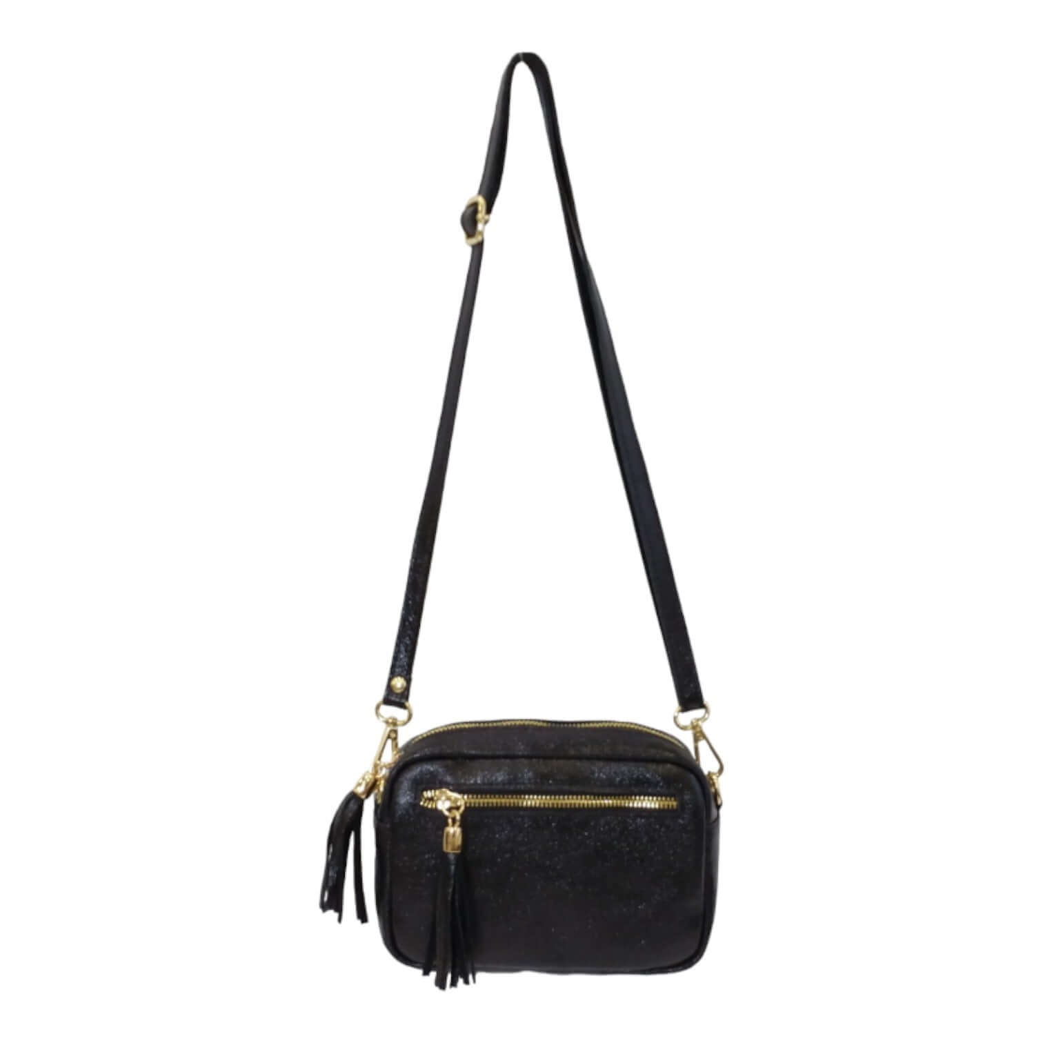 Sac en Bandoulière en Cuir Irisé