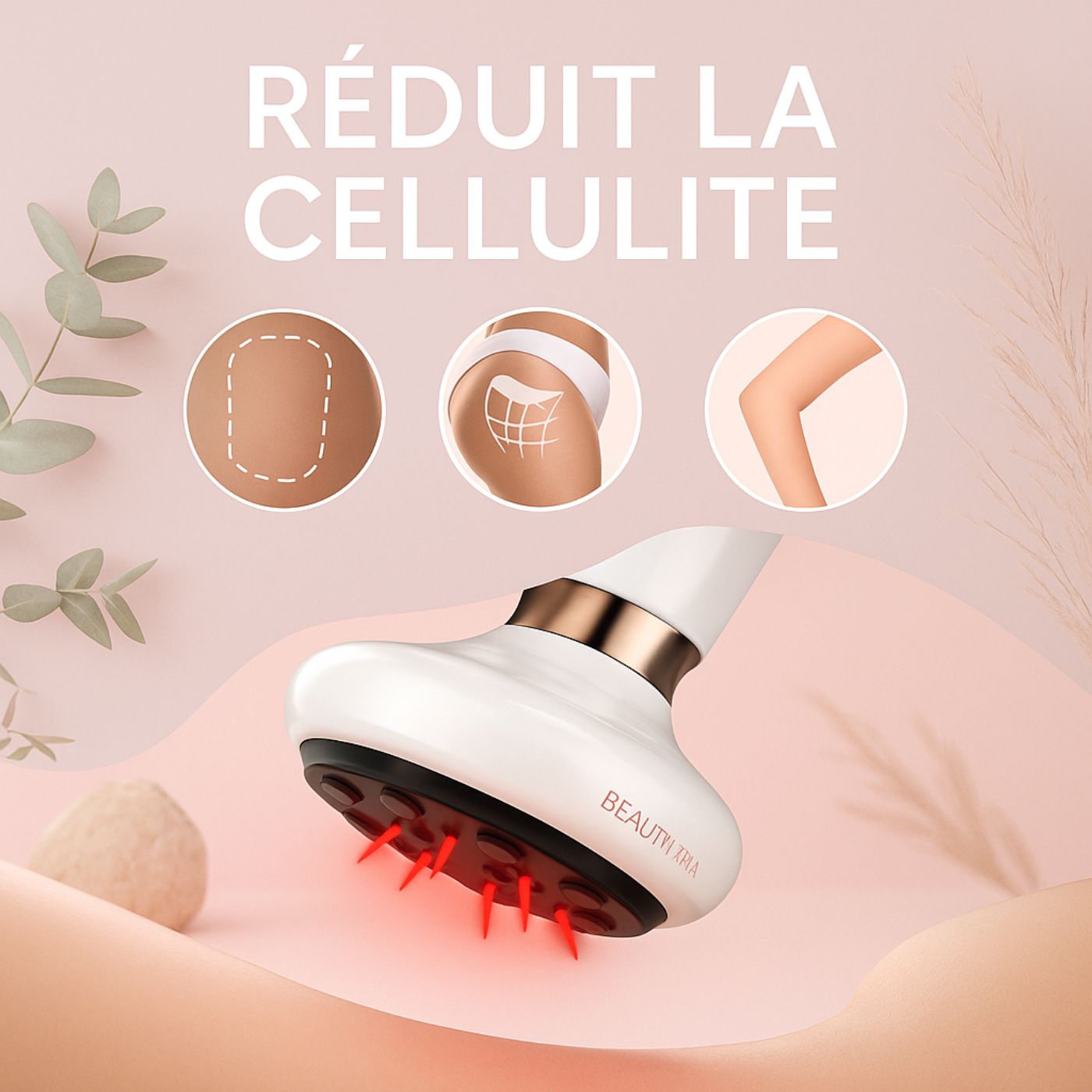 Appareil de Massage Anti-Cellulite 3 en 1 - Cap-Nature