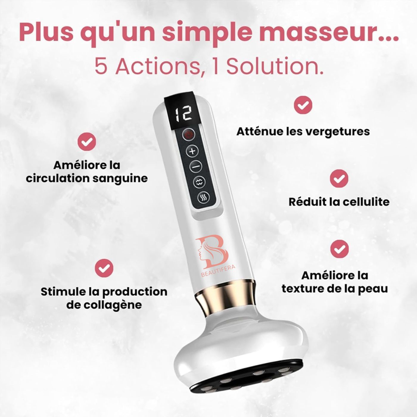 Appareil de Massage Anti-Cellulite 3 en 1 - Cap-Nature