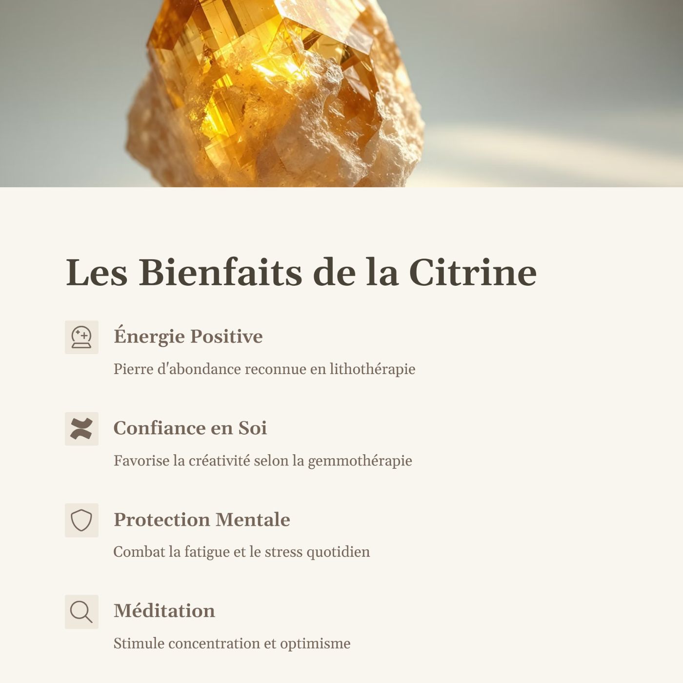 Bougie Citrine & Parfum Fleur d'Oranger - Cap-Nature