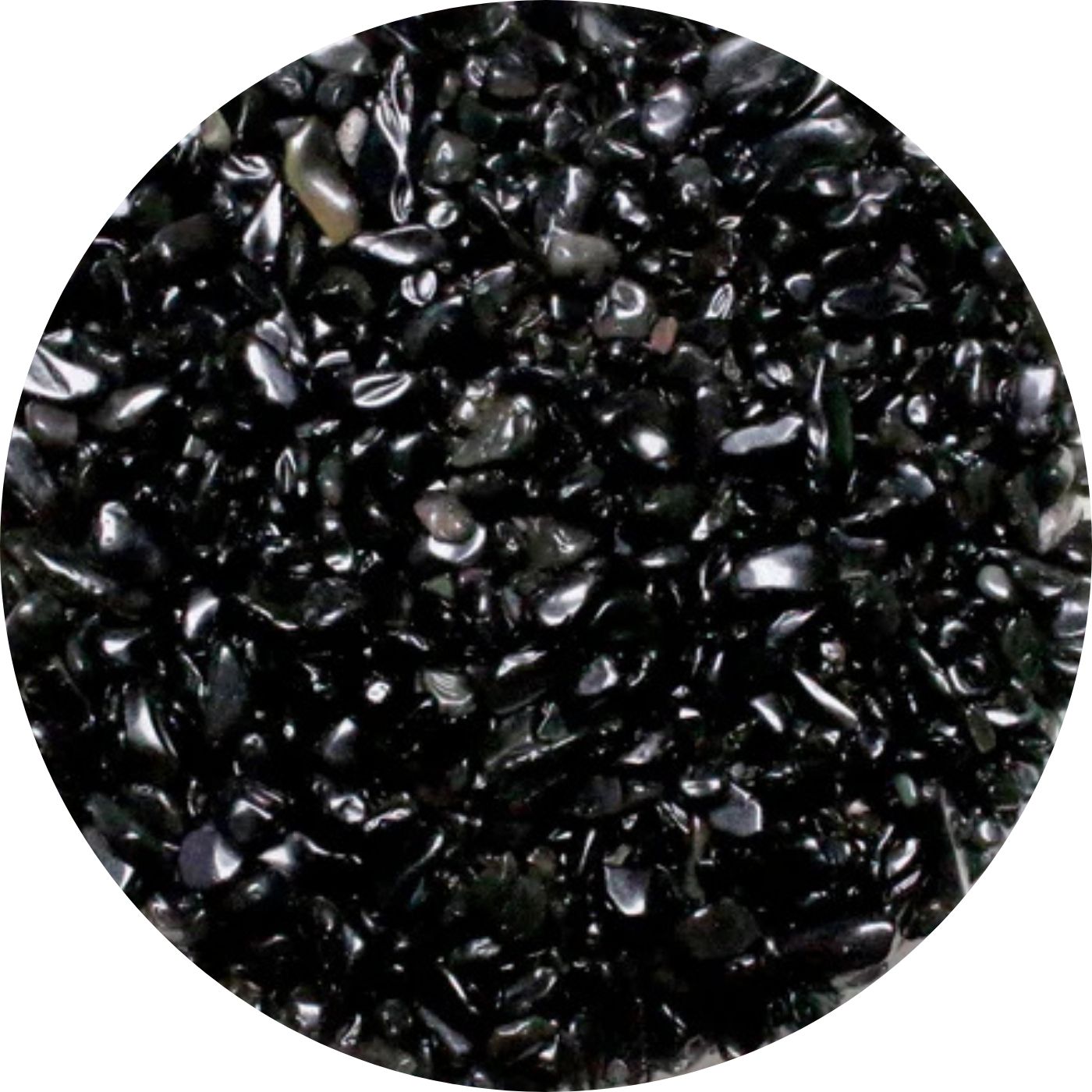 Mini Pierre en Obsidienne noire pour Orgonite - 100g - Cap-Nature
