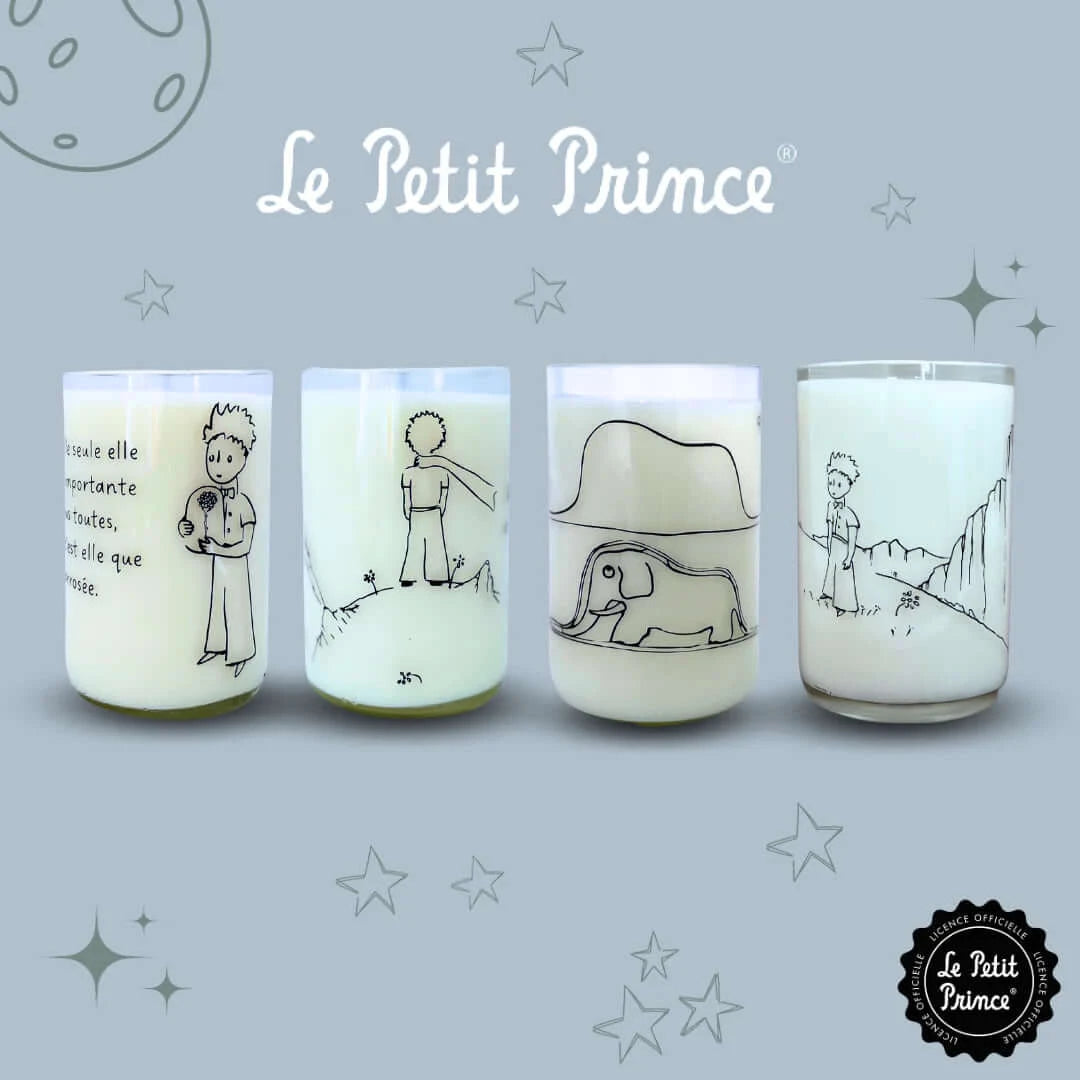 Set de 4 verres - Le Petit Prince transparent