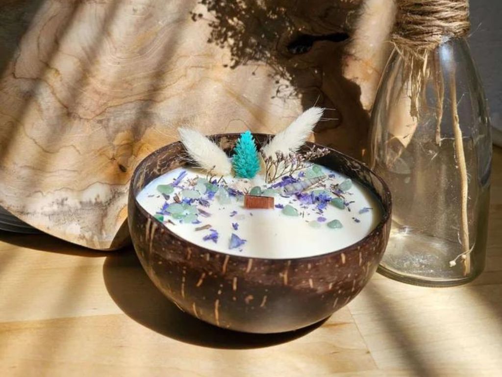 Bougies parfumées végétales