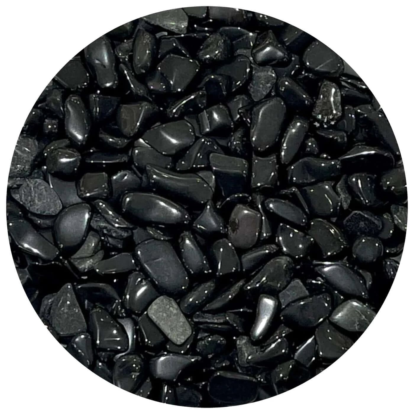 Mini Pierre en tourmaline Noire pour Orgonite - 100g - Cap-Nature