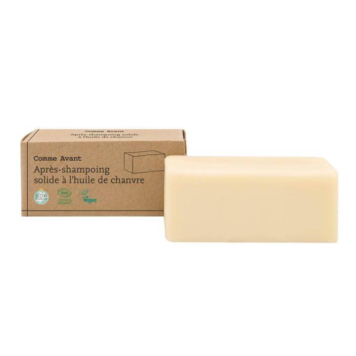 Après-shampoing Naturel Solide à l'huile de Chanvre - Comme Avant - Cap-Nature