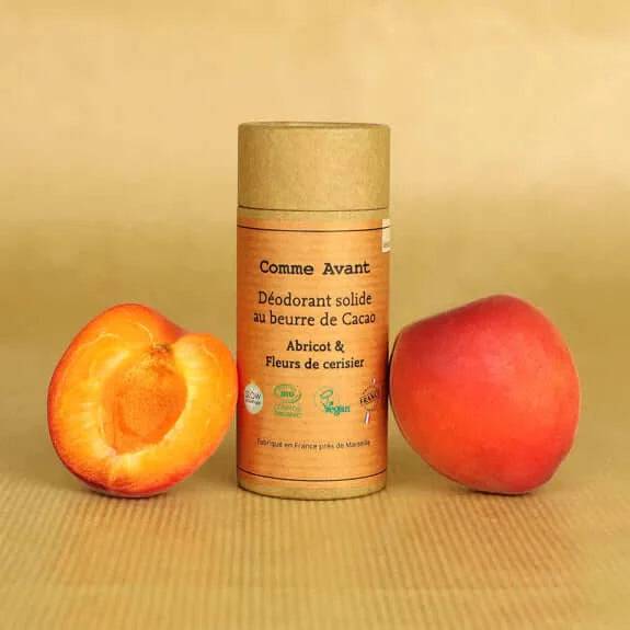 Déodorant solide abricot & fleurs de cerisier - Comme Avant - Cap-Nature