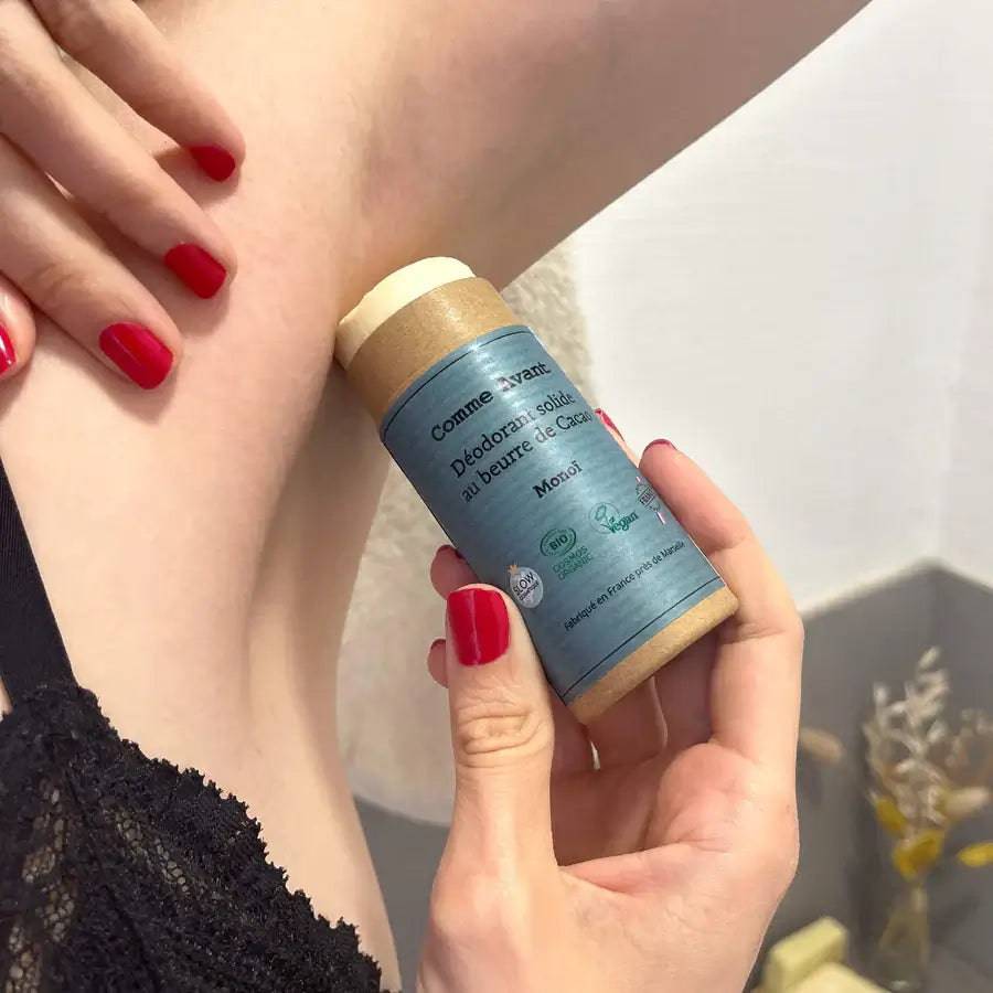 Déodorant solide Monoï - Comme Avant - Cap-Nature