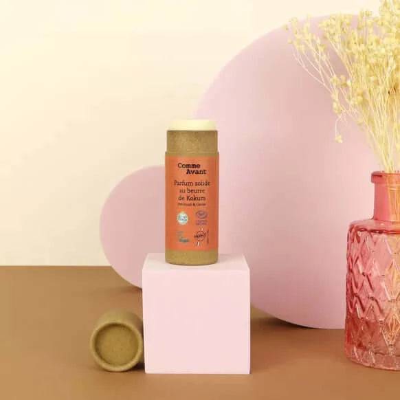 Parfum au beurre de Kokum - Patchouli et Cerise - Comme Avant - Cap-Nature