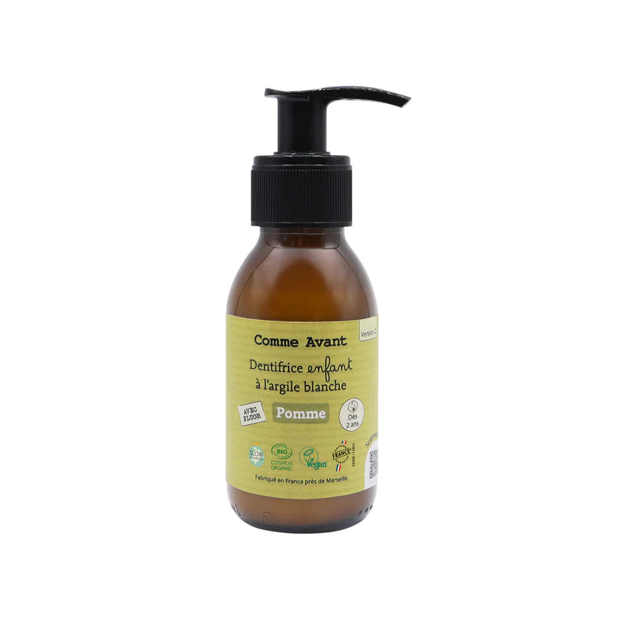 Dentifrice Enfant Pomme - Version 2 - Comme Avant - Cap-Nature