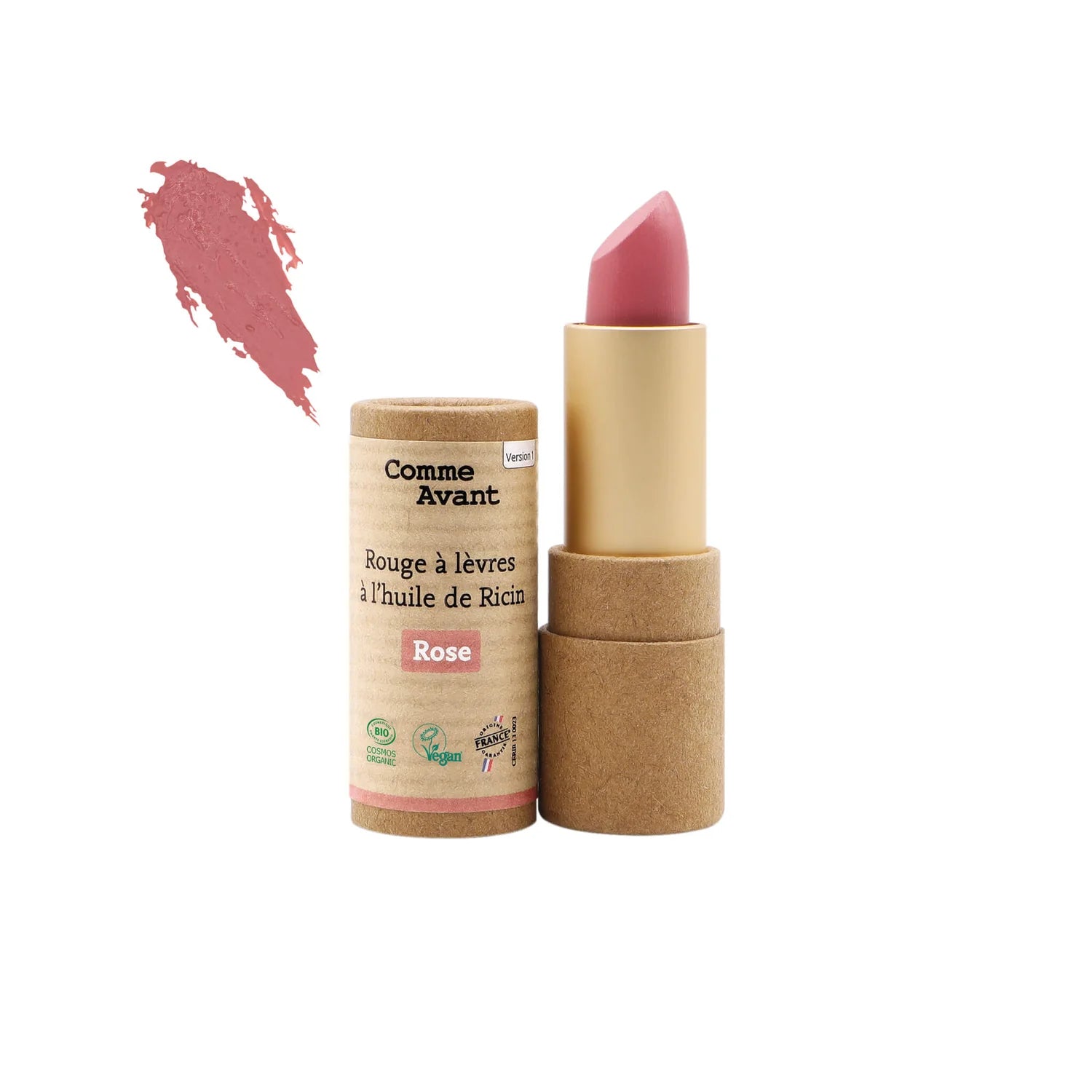 Rouge à lèvres à l’huile de ricin - Comme Avant - Cap-Nature