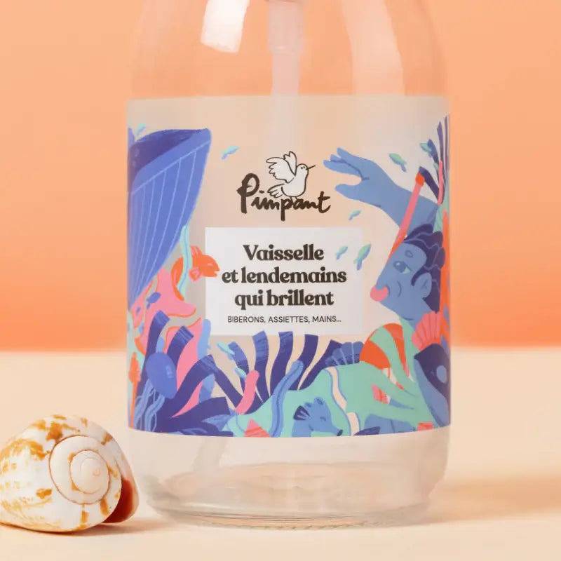 Bouteille Liquide Vaisselle - Pimpant - Cap-Nature