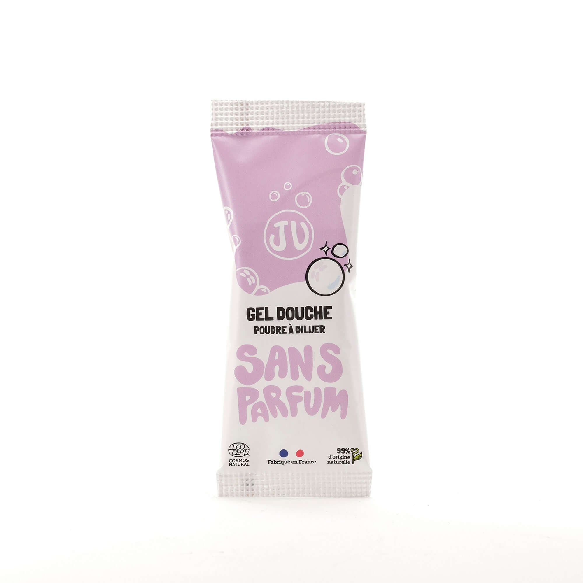 Gel doccia in polvere da diluire Sensitive Skin JU senza profumo