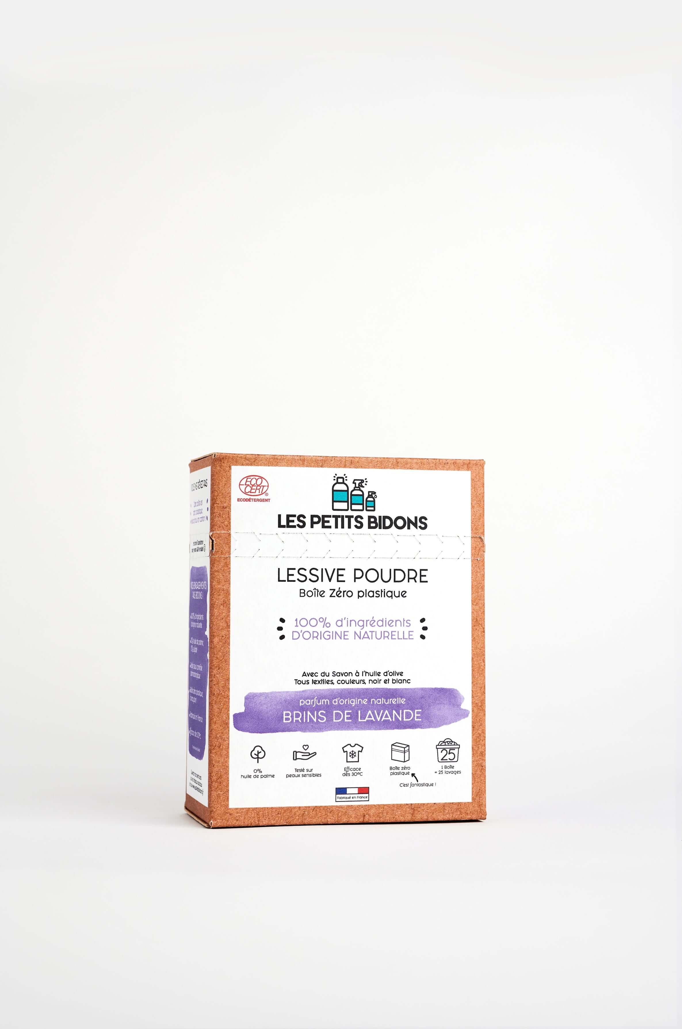 Lessive poudre de savon bio - Produits d'entretien naturel - Léa