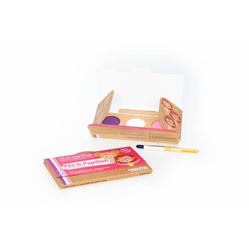 Kit de maquillage BIO 3 couleurs Fée & Papillon