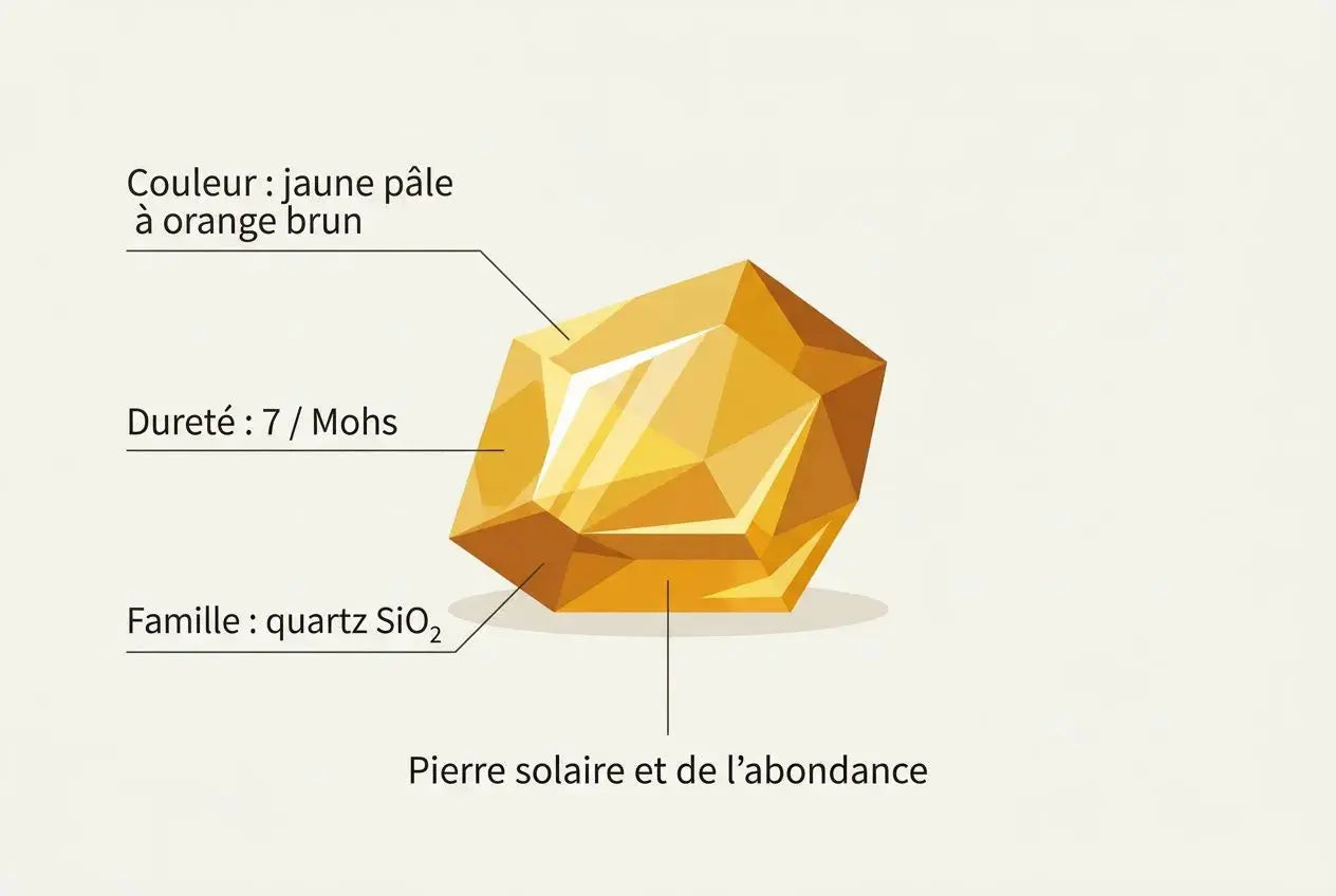 Citrine et quartz rose : vertus, bienfaits et propriétés