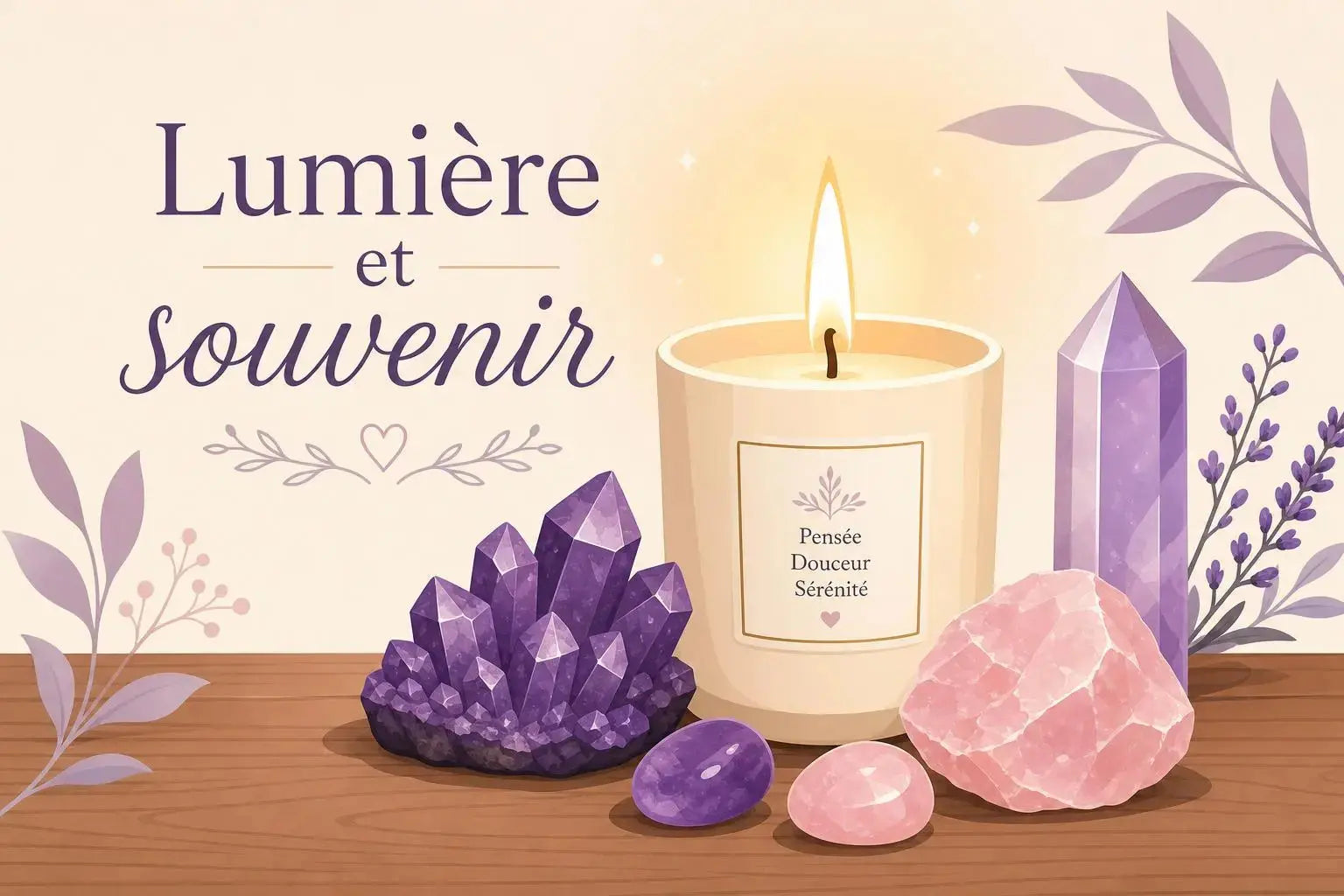 Bougie de deuil : réconfort et souvenir pour vos proches