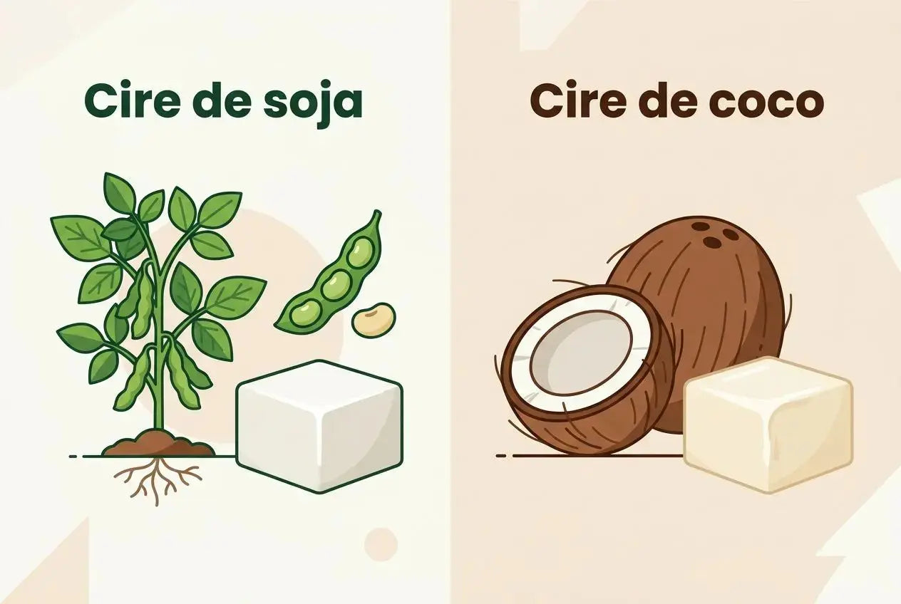 Bougies cire coco ou soja : laquelle choisir ? Image