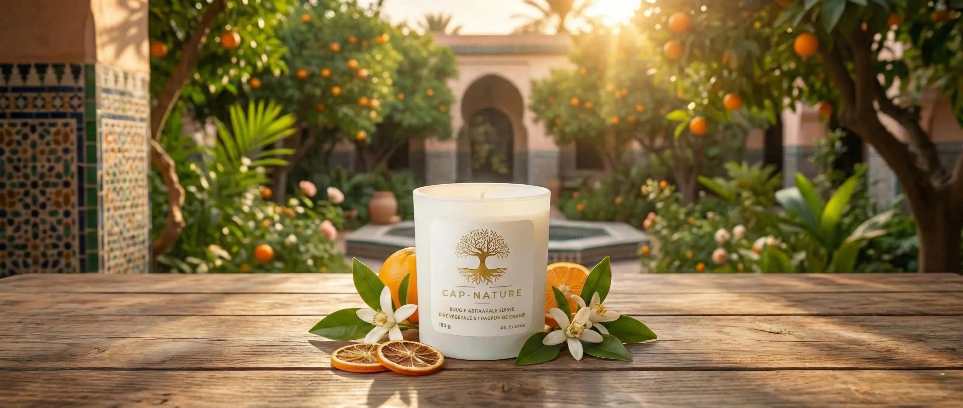 Bougie artisanale suisse Image