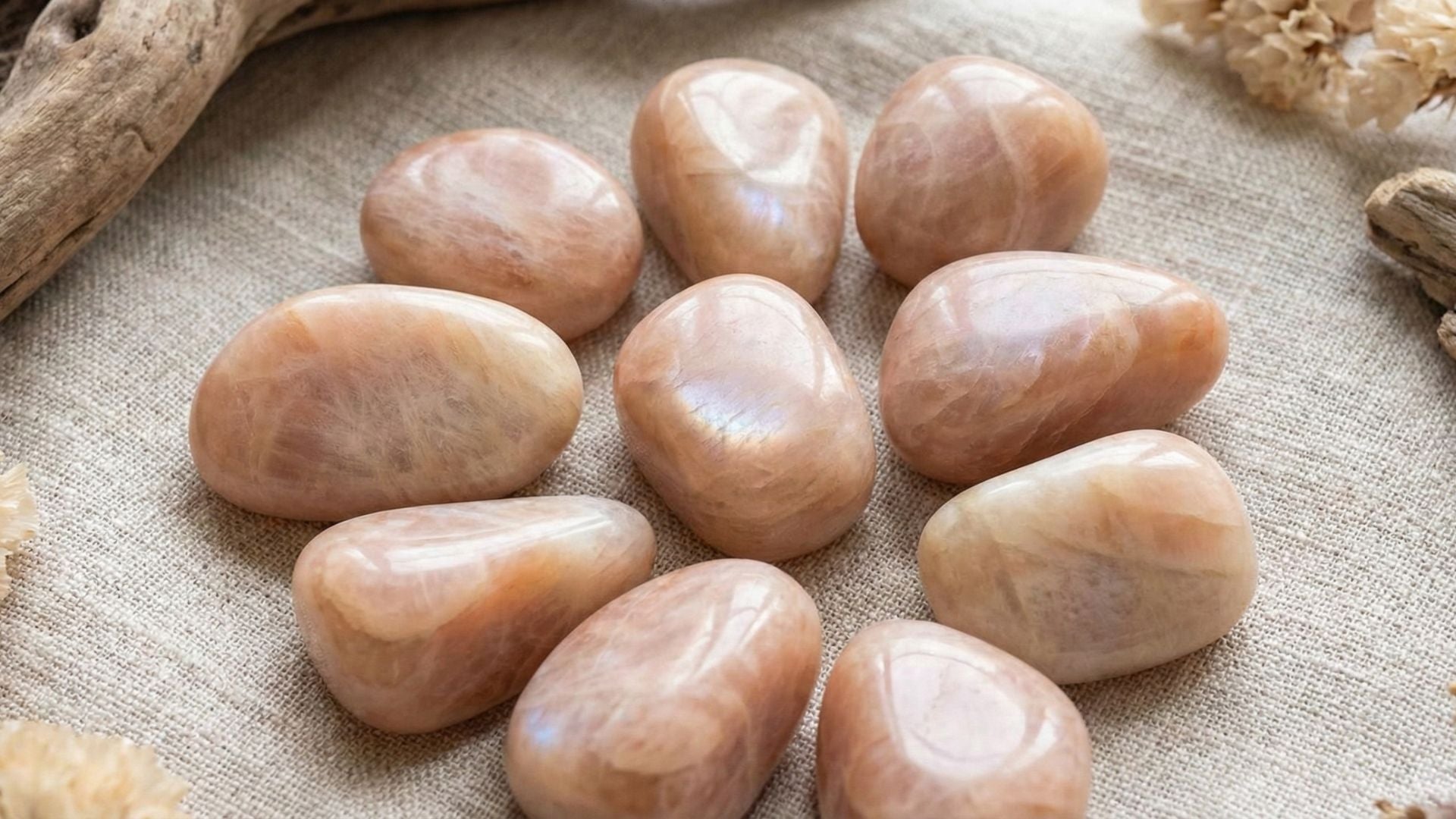 Vertus de la pierre de lune rose