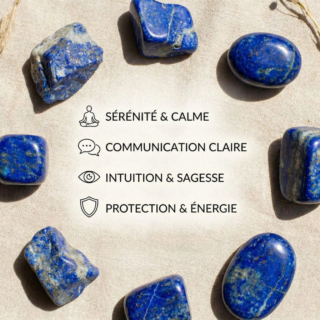 Bougie Lapis Lazuli & Parfum Cocooning - Cap-Nature