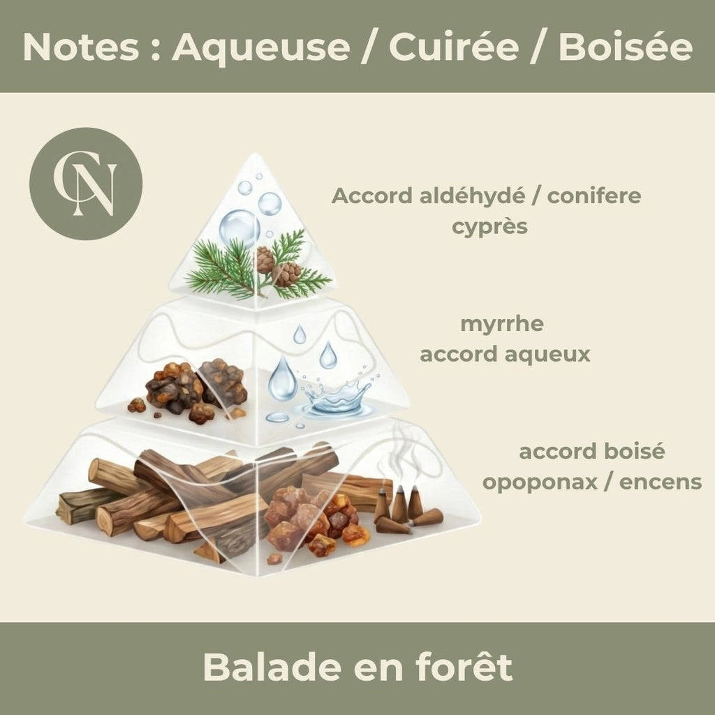 Bougie Artisanale Suisse en Cire de Soja – Balade en Forêt - Cap-Nature