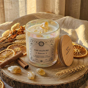 Citrinkerze und Orangenblütenparfüm