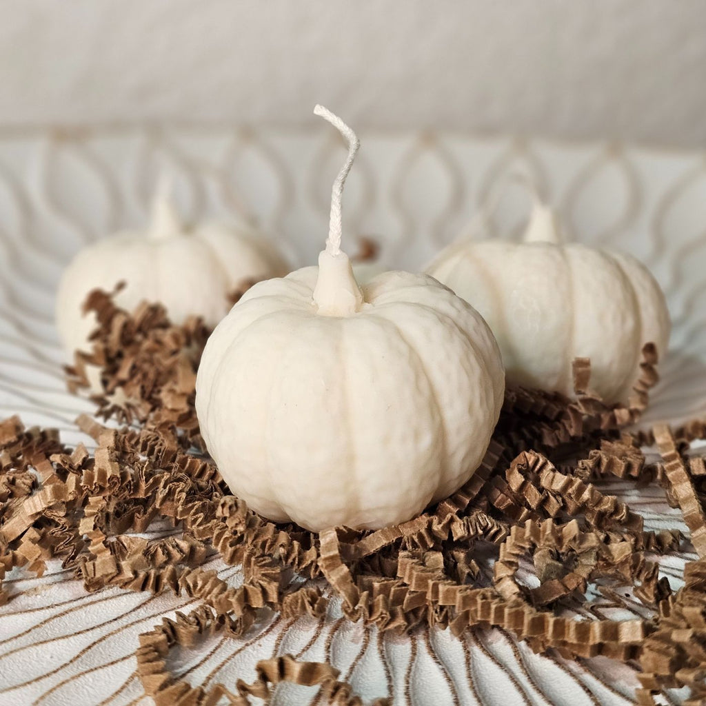 Bougie Pilier Citrouille - Cap-Nature