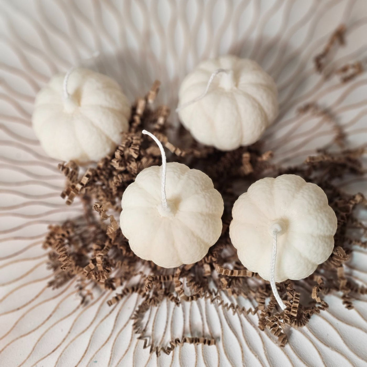 Bougie Pilier Citrouille - Cap-Nature