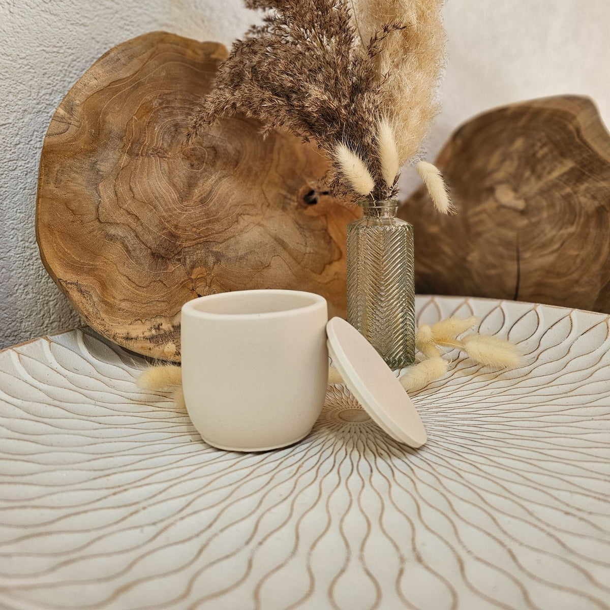 Bougie Parfumée Rechargeable – Élégance Artisanale & Parfum d’Exception - Cap-Nature