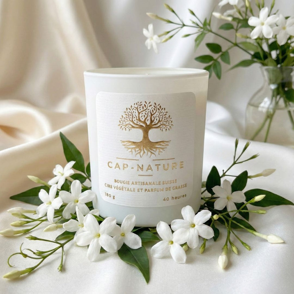 Candela Profumata "Jasmine" - Cera di Soia