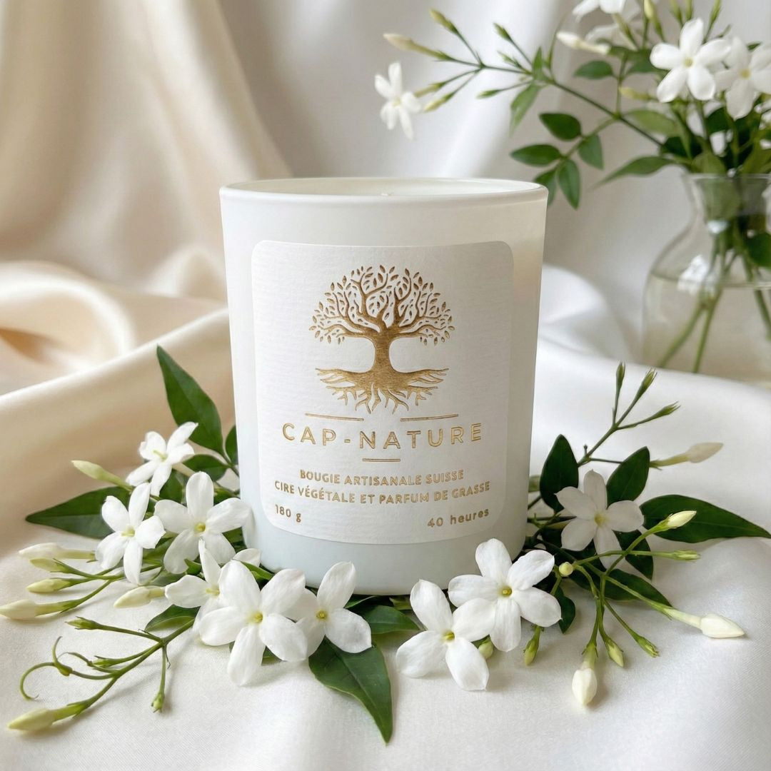 Duftkerze „Jasmin“ – Sojawachs