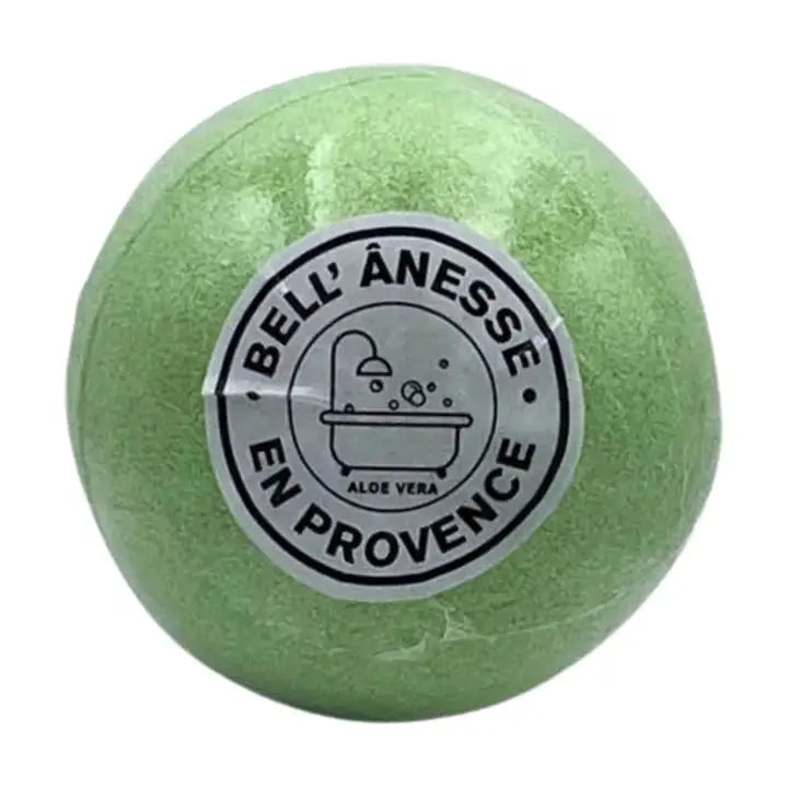 Bombe de bain À L’ALOE VERA – Douceur et Soin pour Tous - 180g - Cap-Nature