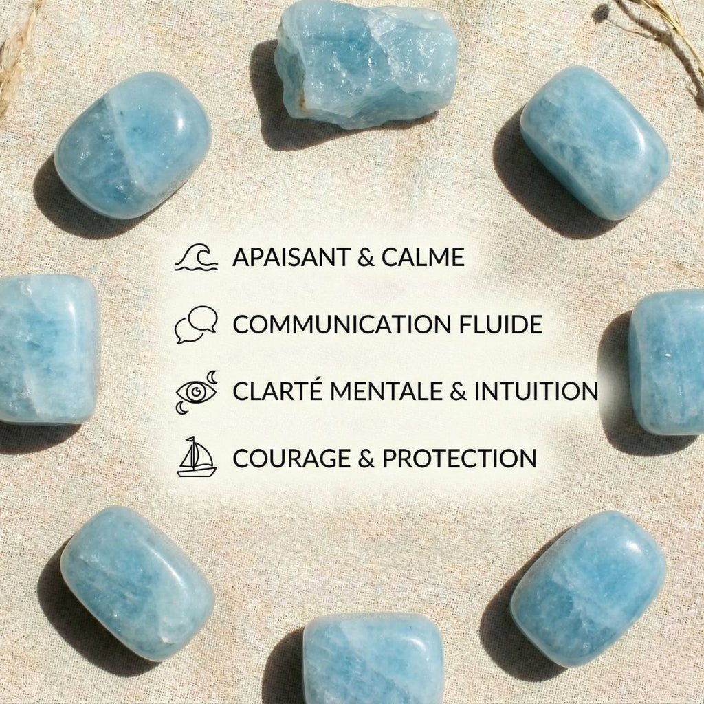 Bougie Aigue Marine & Parfum Harmonie