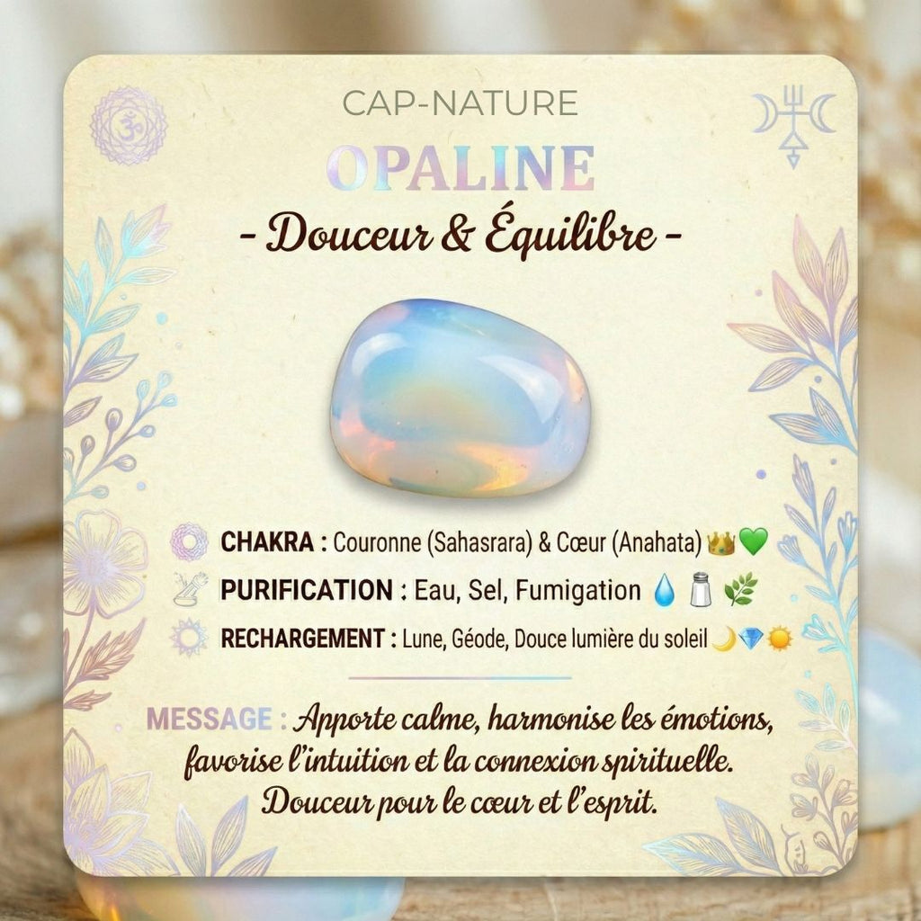 Bracciale con perline rotonde opaline