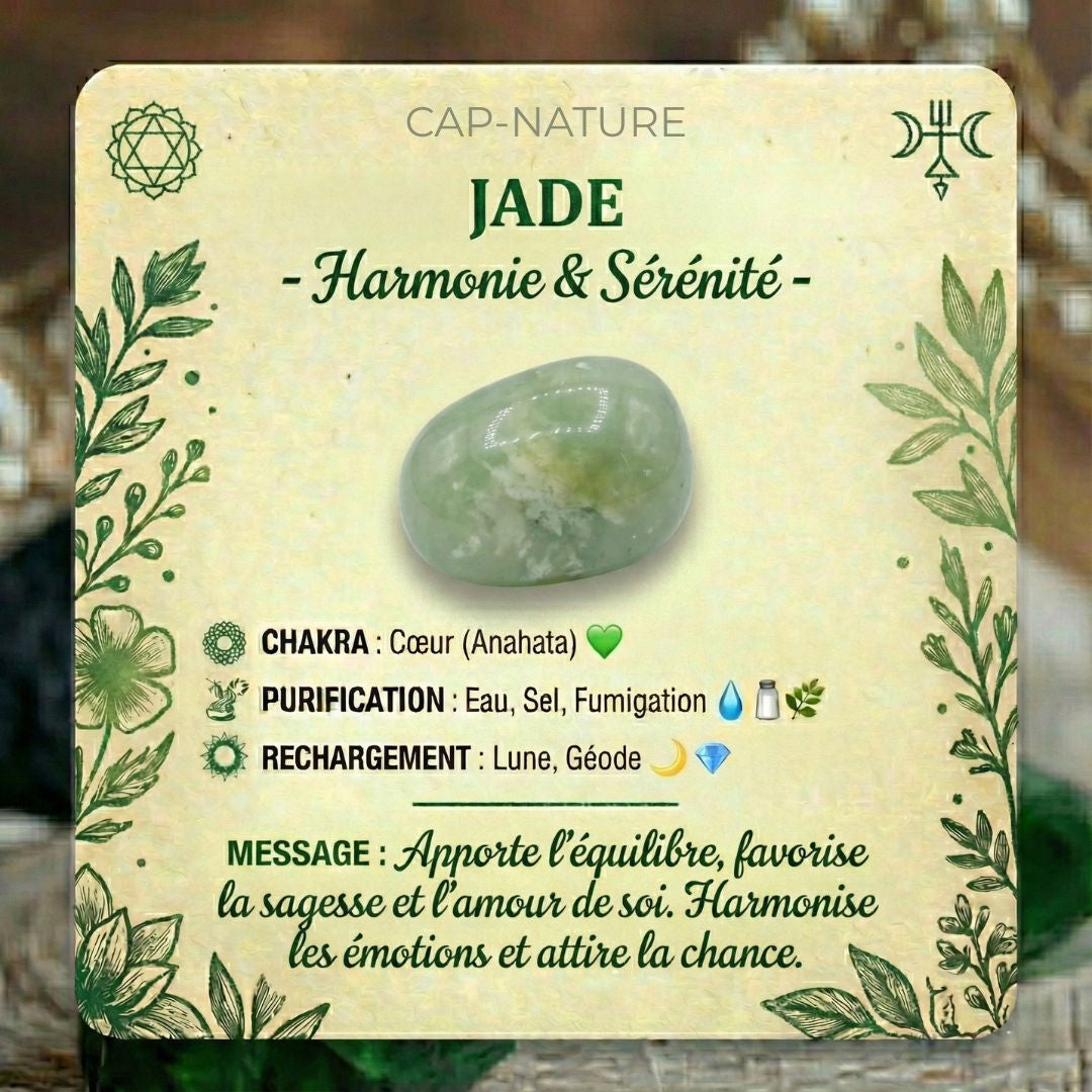 Jade-Trommelstein
