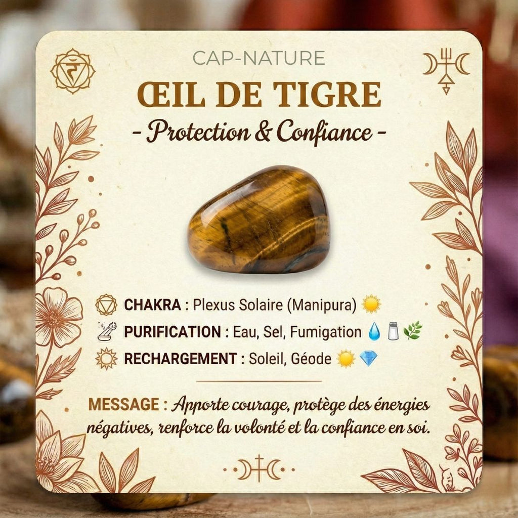 Pietra burattata dell'Occhio di Tigre