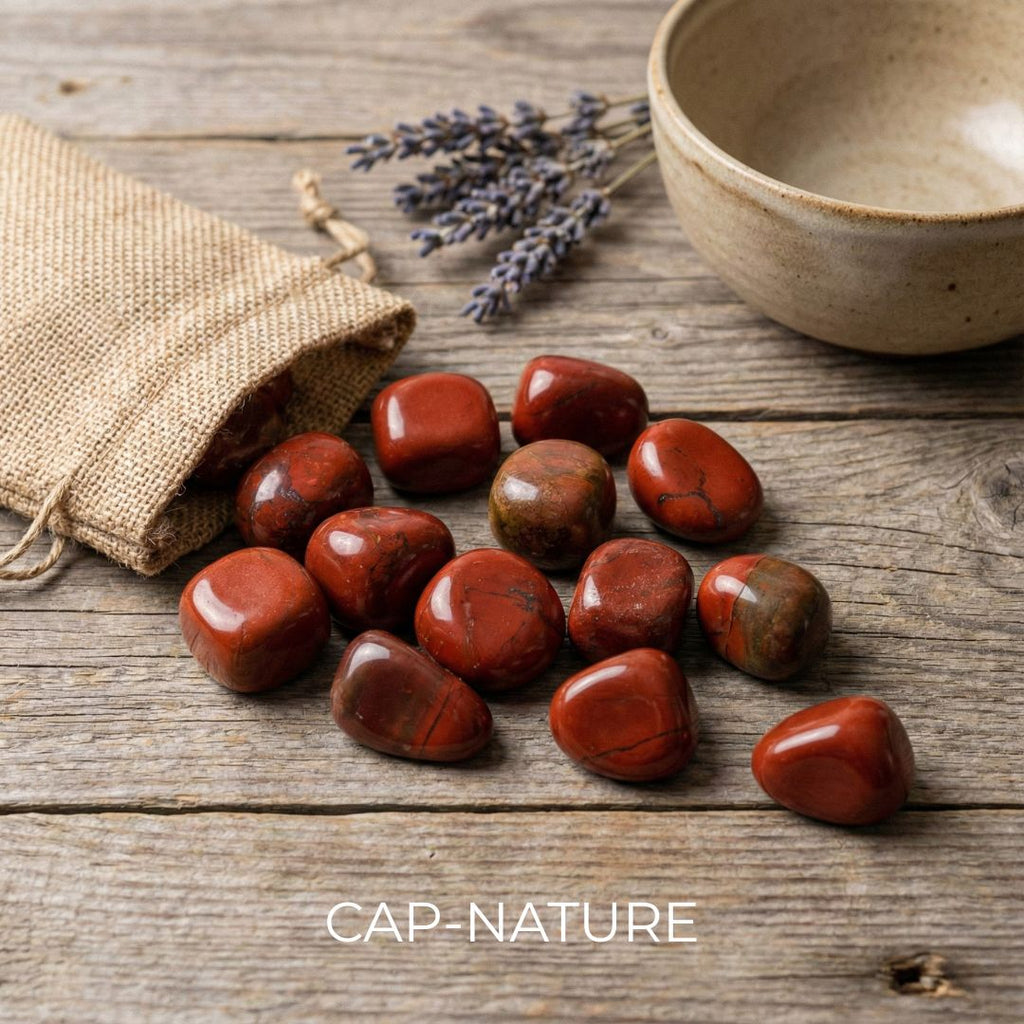 Pierre Roulée Jaspe Rouge