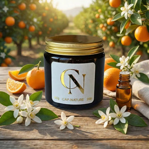 Bougie apothicaire Néroli – Fraîcheur lumineuse & apaisement naturel