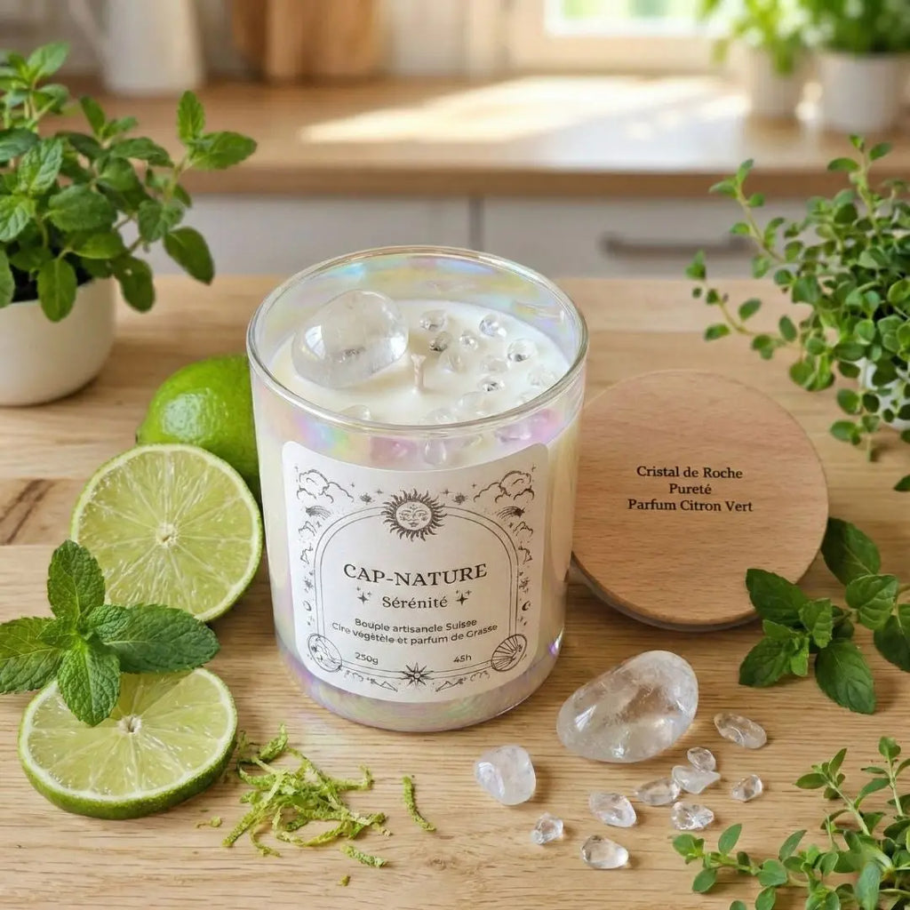 Clarté – Cristal de Roche & Citron Vert