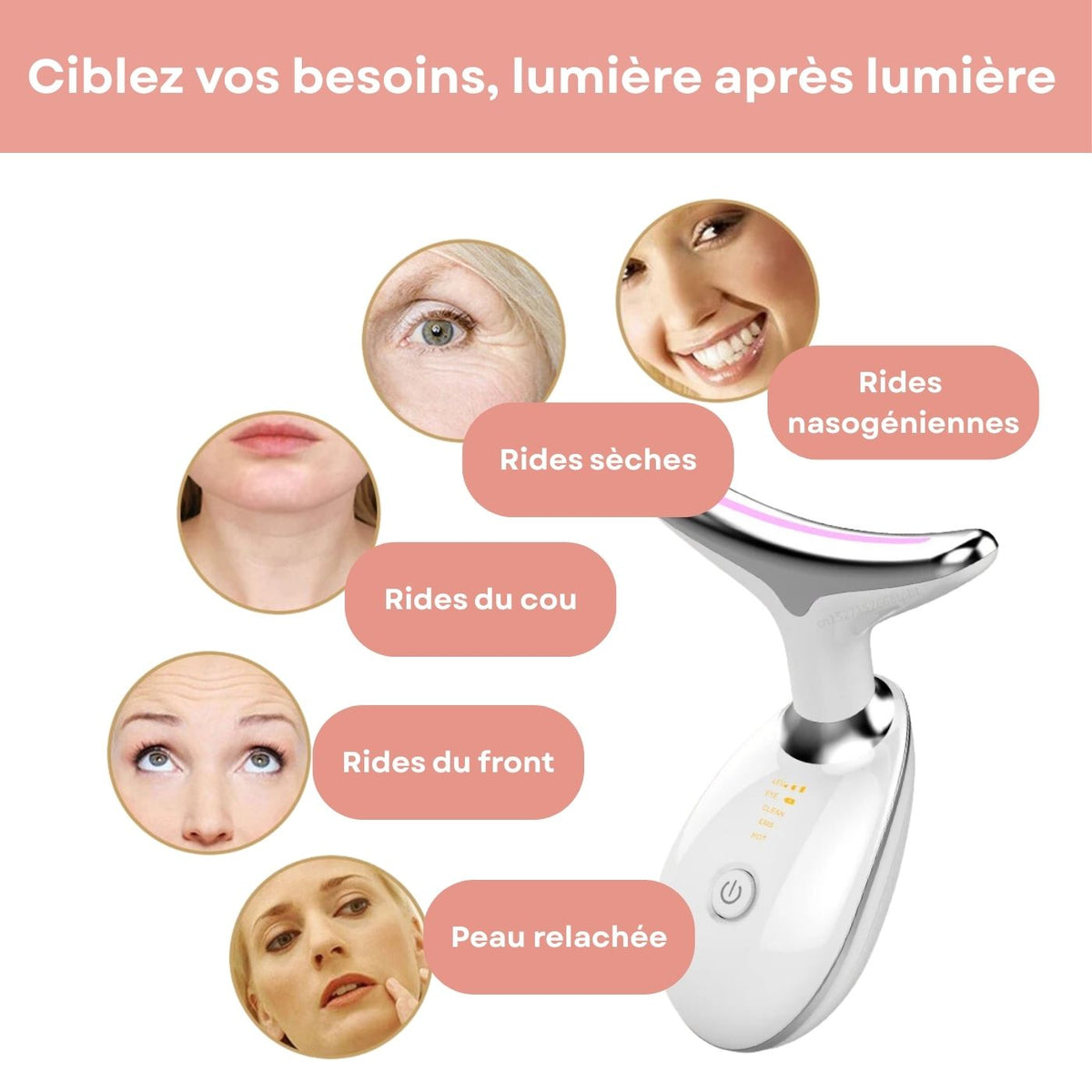 Sculpteur Facial 7 en 1 - Cap-Nature