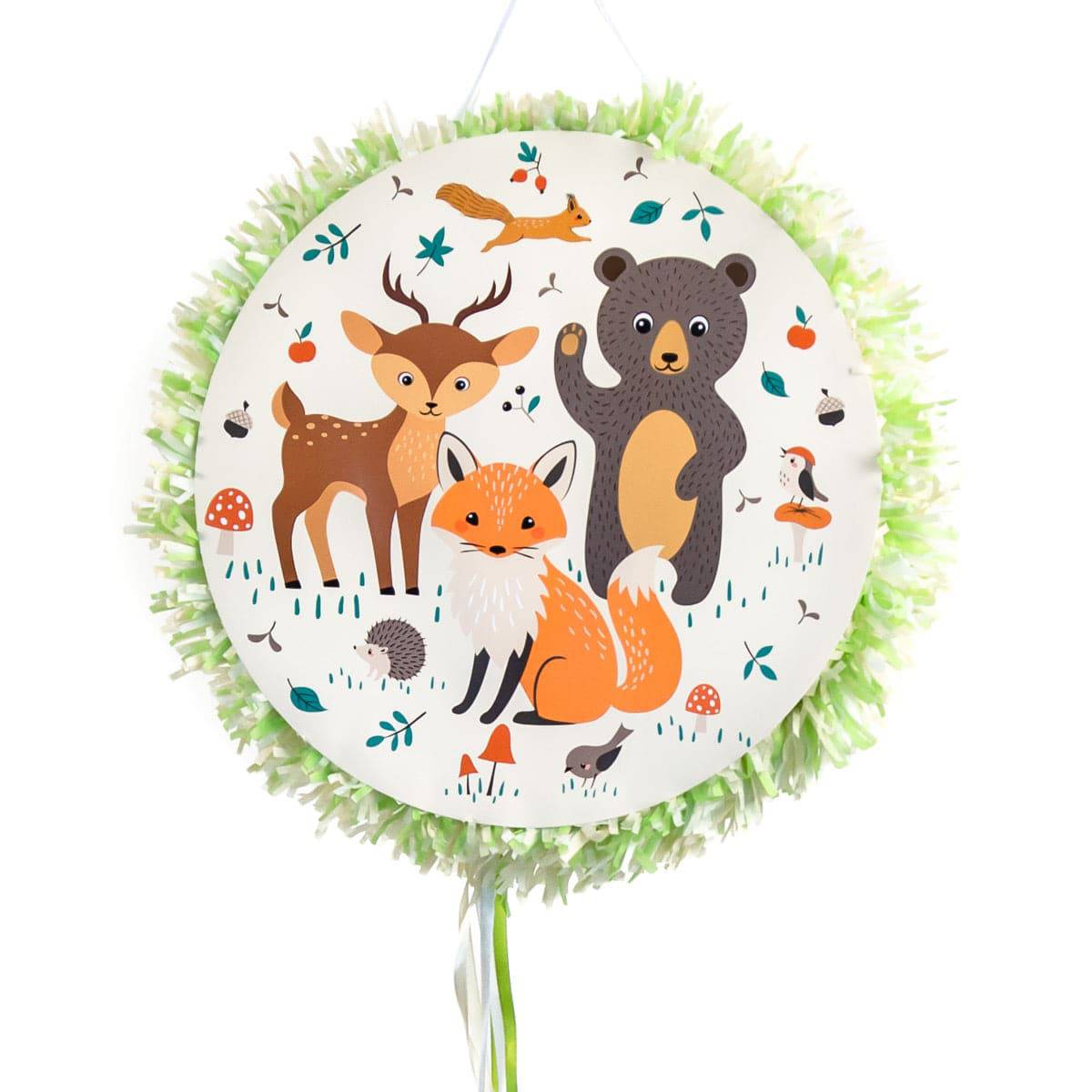 Pinata Animaux de la Forêt (36 cm) - Cap-Nature