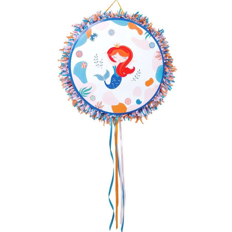 Pinata Sirène Corail (36 cm) - Cap-Nature