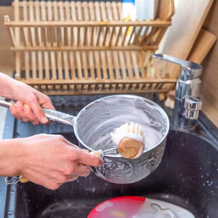 Brosse Vaisselle à Tête Remplaçable - Pimpant