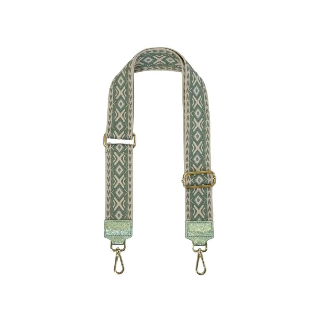 Bandoulière Ajustable en Textile et Cuir Irisé - Cap-Nature