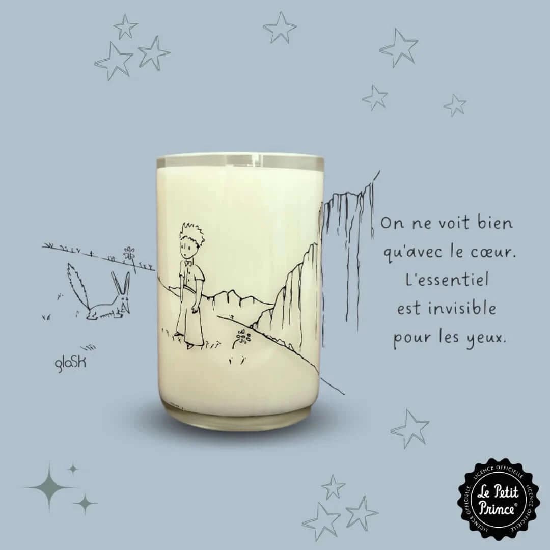 Set de 4 verres - Le Petit Prince transparent - Cap-Nature